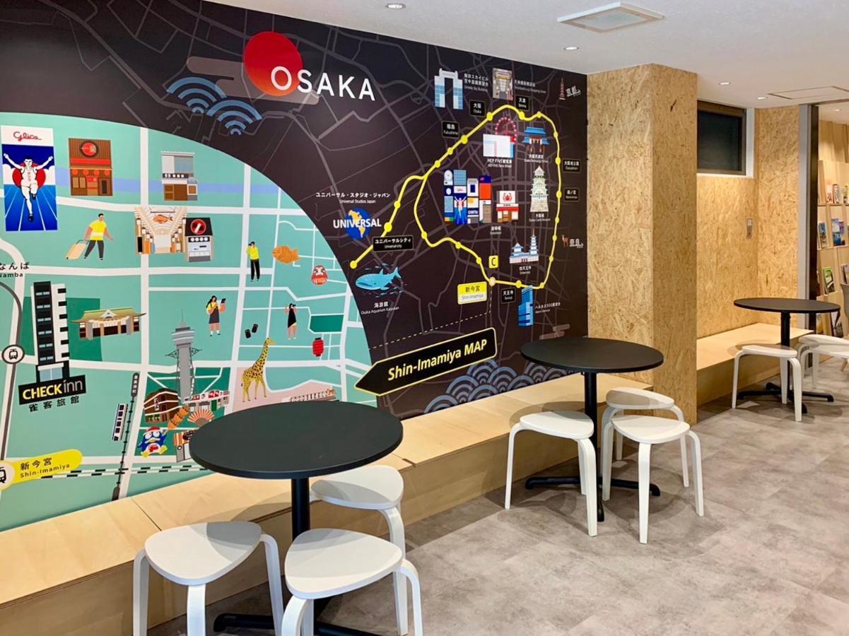 Checkinn Osaka Shinimamiya Exteriör bild